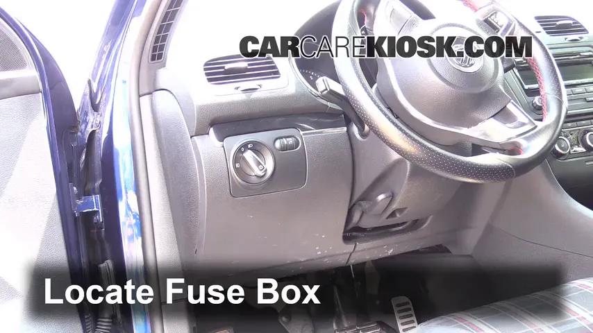 2012 Volkswagen GTI 2.0L 4 Cyl. Turbo Hatchback (2 Door) Fuse (Interior)